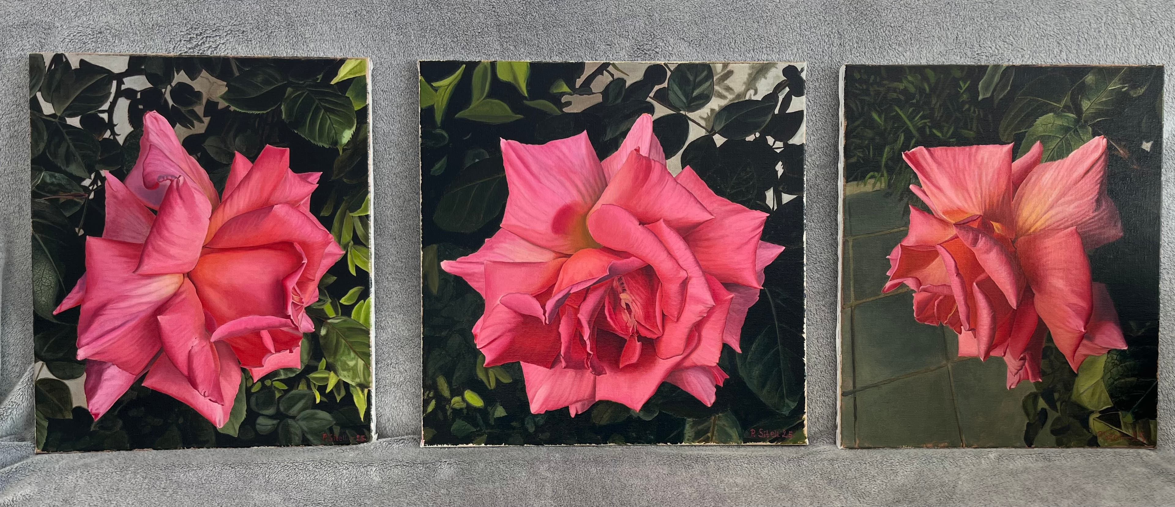 Painting - The Rose of Nazare - Art and Poetry - Peter Sitell